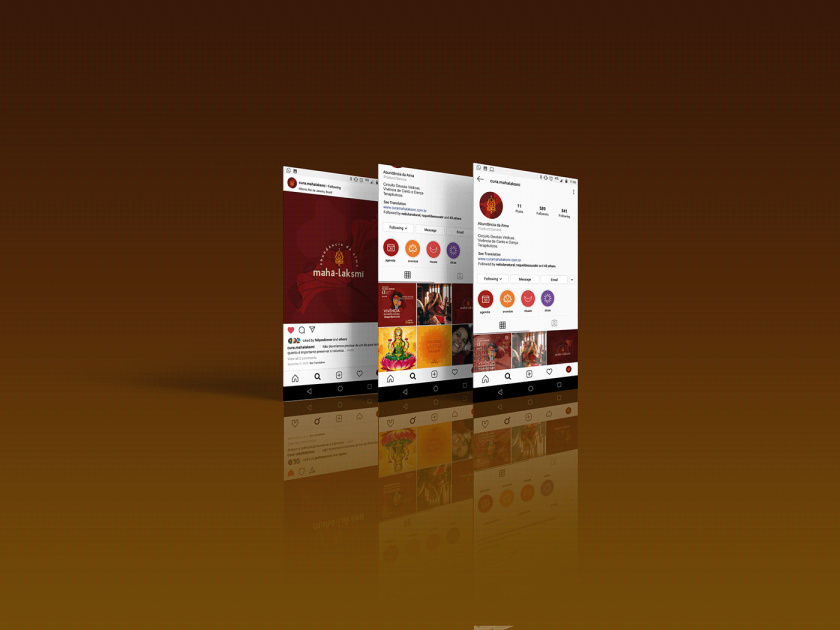 Maha-Laksmi 印度瑜伽舞蹈品牌logo設計vi設計