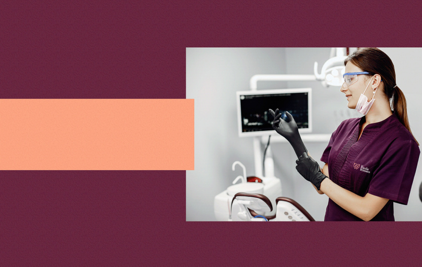 Dra. Paula Rissato 牙醫齒科診所logo設計vi設計，溫暖的線條風格