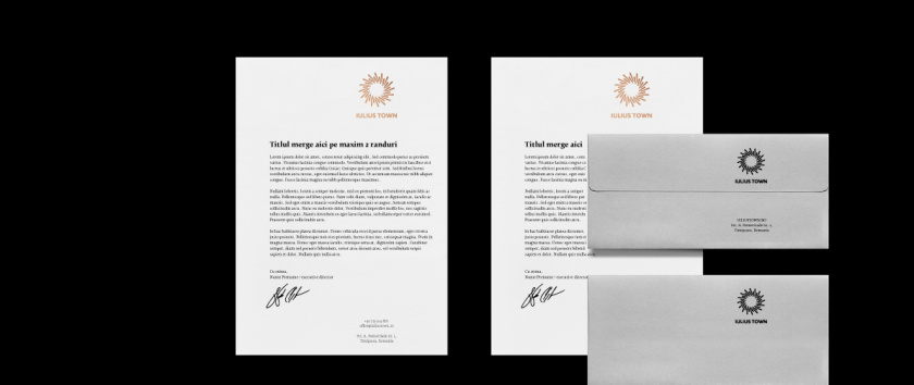 Iulius Town 商業(yè)中心品牌命名與logo設(shè)計(jì)-月桂花環(huán)