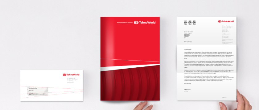羅馬尼亞第三大管道制造商TehnoWorld公司企業品牌形象設計-logo與vi設計