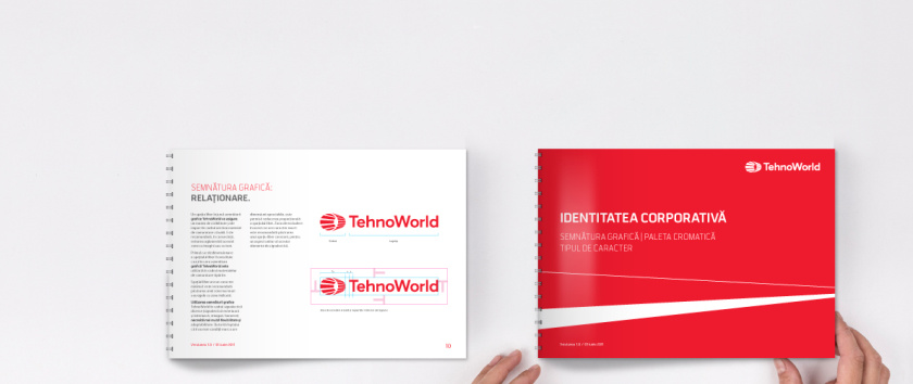 羅馬尼亞第三大管道制造商TehnoWorld公司企業品牌形象設計-logo與vi設計