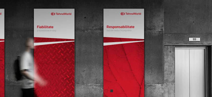 羅馬尼亞第三大管道制造商TehnoWorld公司企業品牌形象設計-logo與vi設計