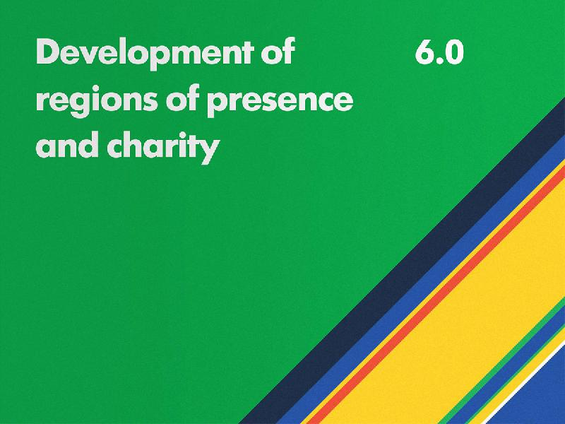 Togliattiazot 2017年企業可持續發展報告宣傳冊設計，斜杠條紋風格