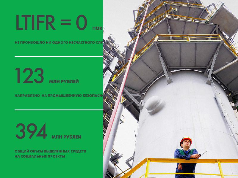 Togliattiazot 2017年企業可持續發展報告宣傳冊設計，斜杠條紋風格