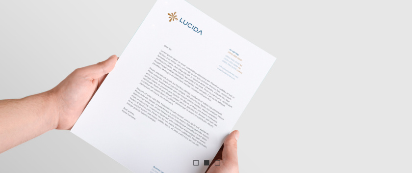 露西達(dá)Lucida醫(yī)療康復(fù)中心品牌logo設(shè)計(jì)vi設(shè)計(jì)，“火花/星星”概念