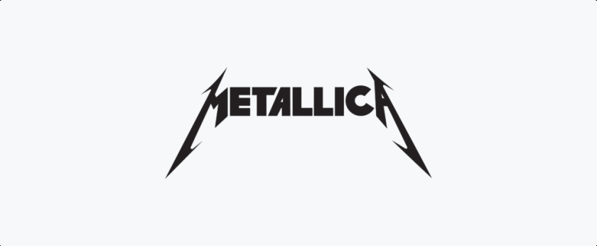 前衛(wèi)三角形logo設(shè)計(jì)-Metallica