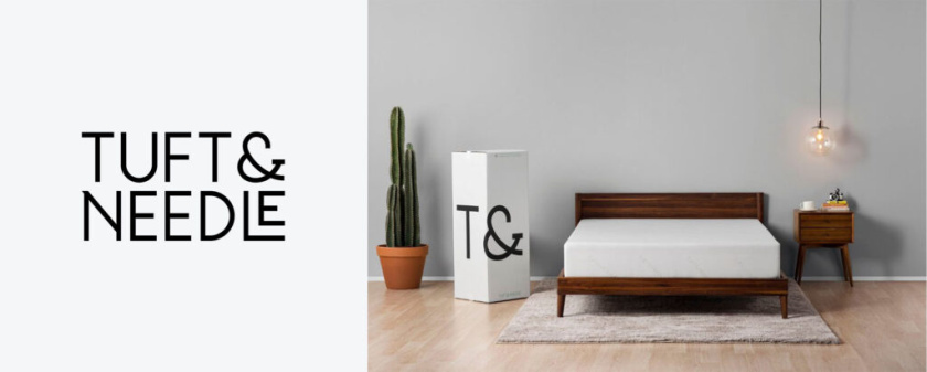 Tuft＆Needle床墊徽標logo設計和包裝設計