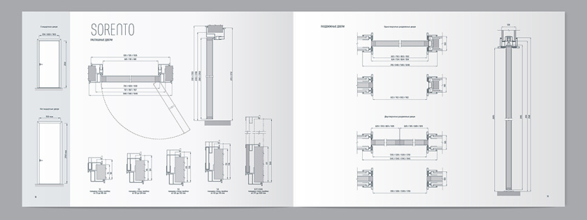 德國品牌Tornhoff 時尚門窗宣傳畫冊設計