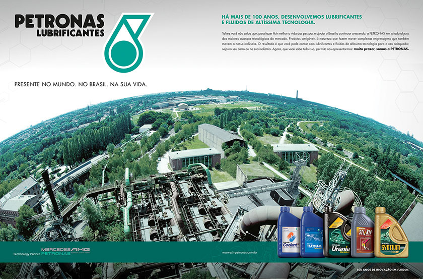 馬石油潤滑油品牌主KV平面廣告創(chuàng)意設(shè)計(jì)-地球系列