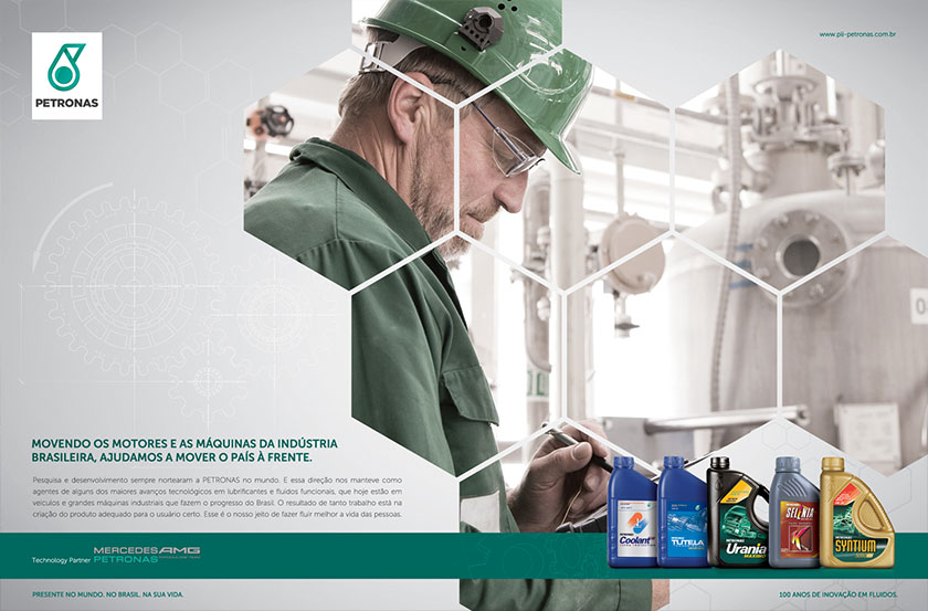 馬石油潤滑油品牌主KV平面廣告創(chuàng)意設(shè)計(jì)