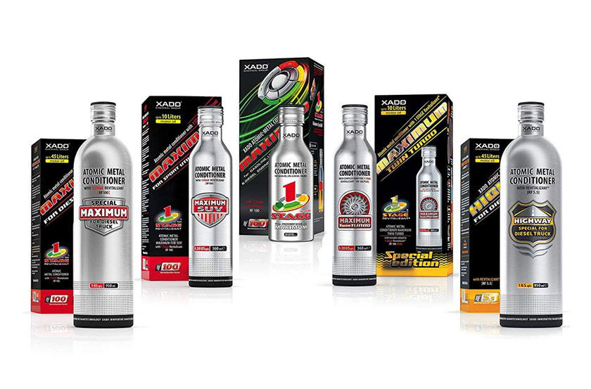 XADO 汽車免拆保養修復產品品牌設計包裝設計