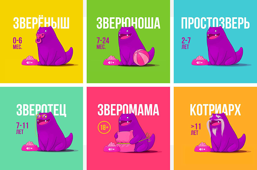 Feed Beast 貓狗寵物食品品牌形象設(shè)計吉祥物設(shè)計