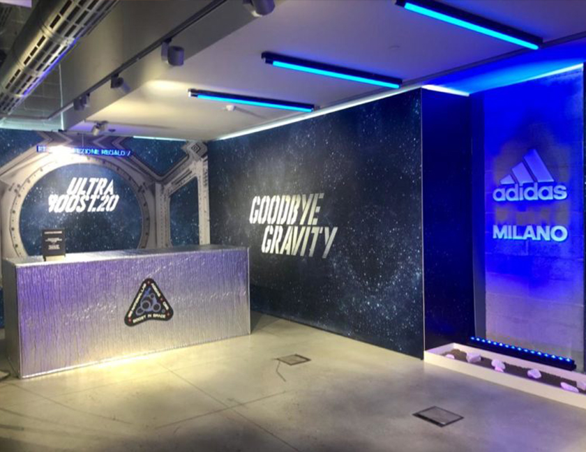 adidas UltraBoost 20 體育用品店鋪空間設計，如何以引人入勝的品牌體驗征服世界