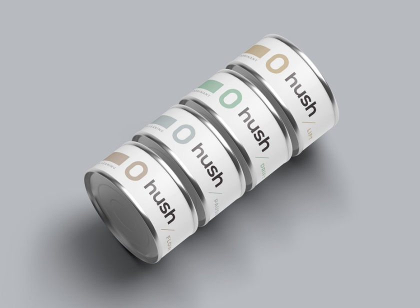 天然和土色蠟筆風格包裝-2020年包裝設計趨勢示例：淡粉彩包裝設計