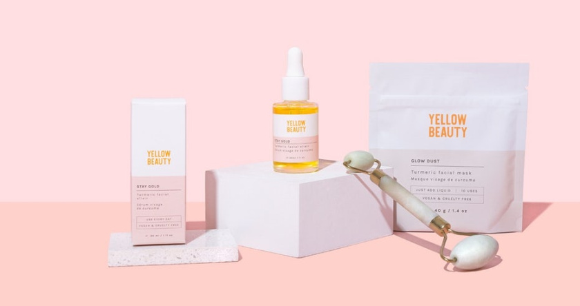 整齊有序布局的包裝-2020年包裝設計趨勢示例：整齊的化妝品包裝布局