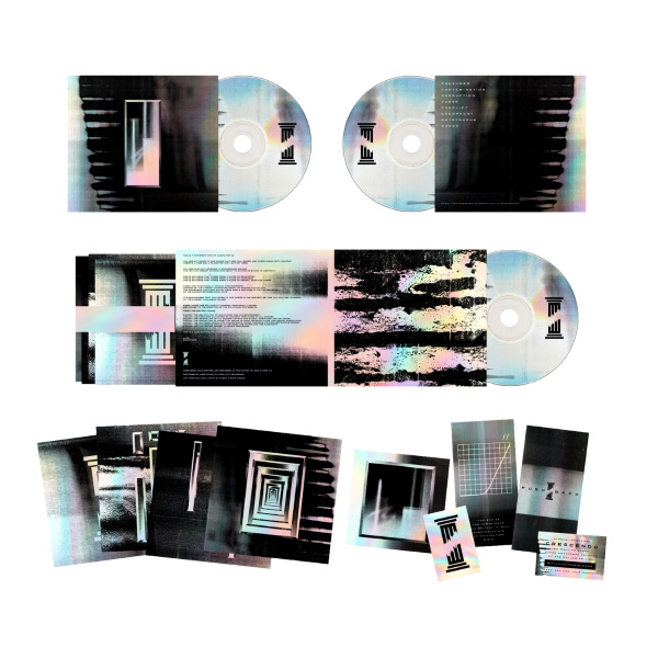 黑色背景上的全息效果包裝-2020年包裝設計趨勢范例：專輯插圖-Deadhorse