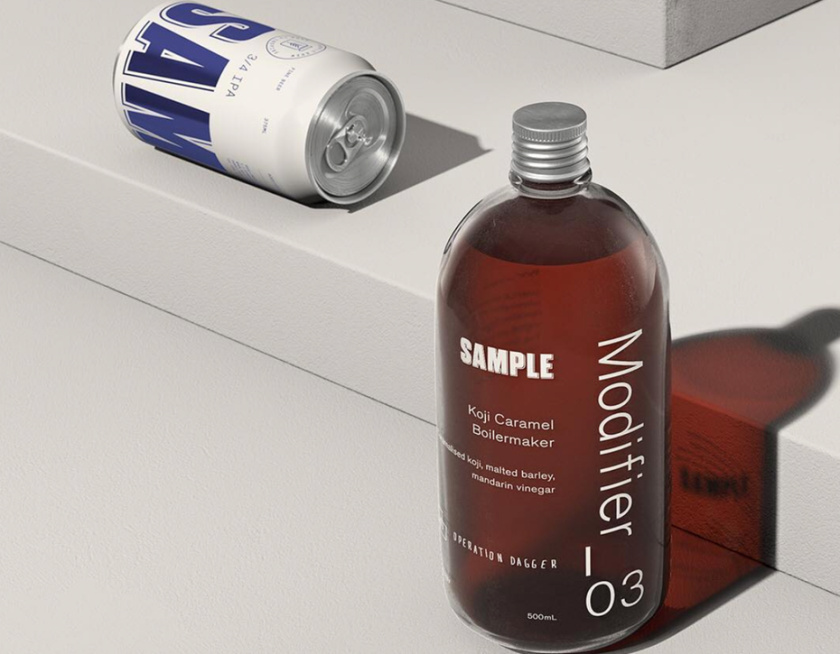 讓顏色發(fā)光的透明包裝-2020年包裝設計趨勢示例：沖泡包裝樣品