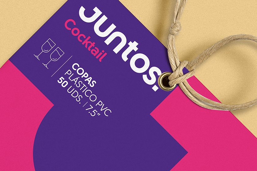 Juntos 塑料餐具品牌形象包裝設計