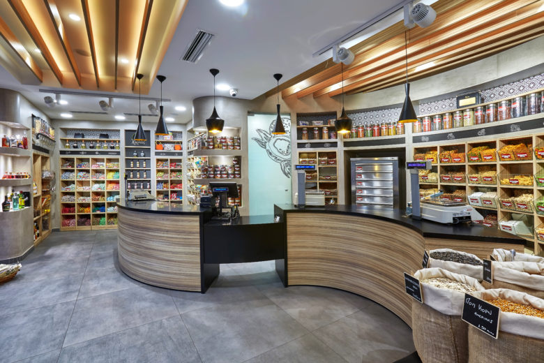 KARPOS堅果專賣店空間設計欣賞-上海商業空間設計公司