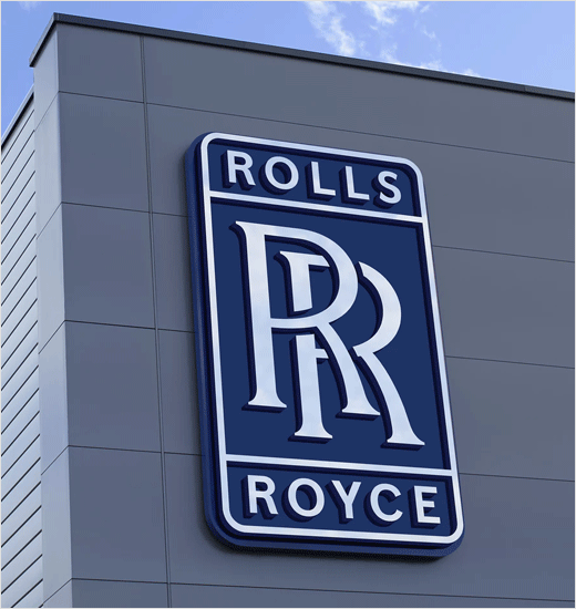 勞斯萊斯品牌logo更新設計