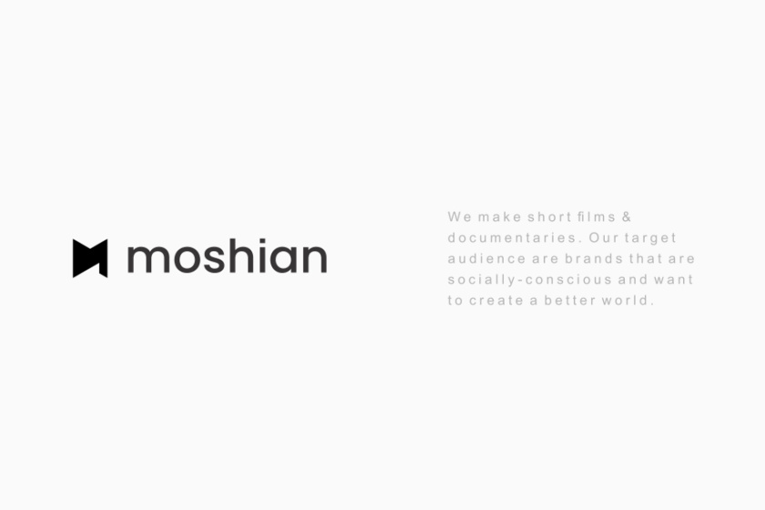 單色永恒標志logo-moshian logo設計