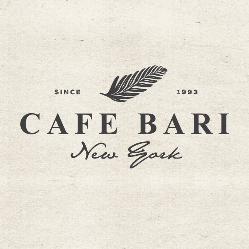 Cafe Bari的標(biāo)志logo設(shè)計(jì)