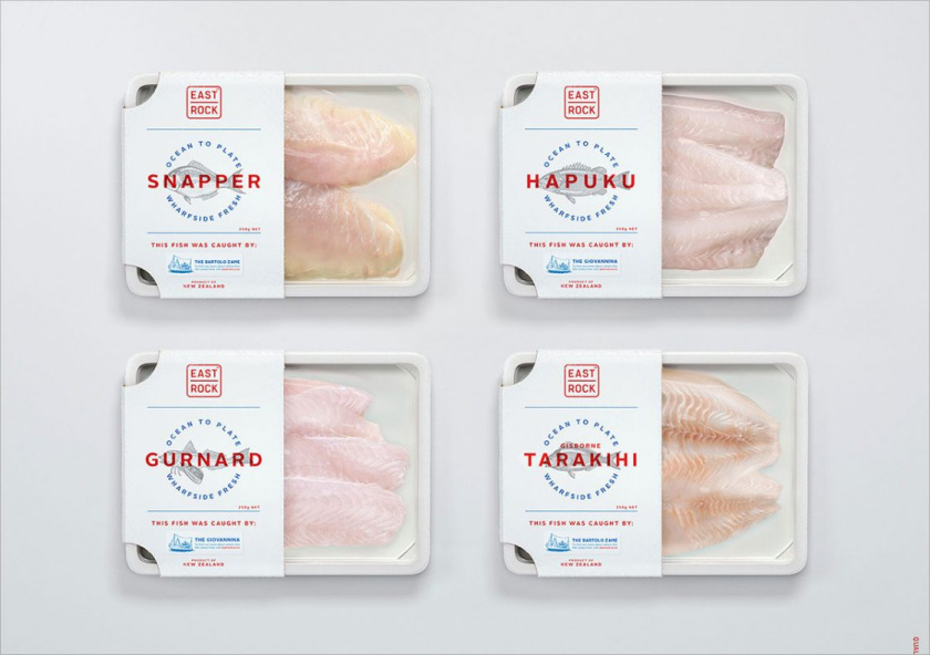 東巖鮮魚包裝設計