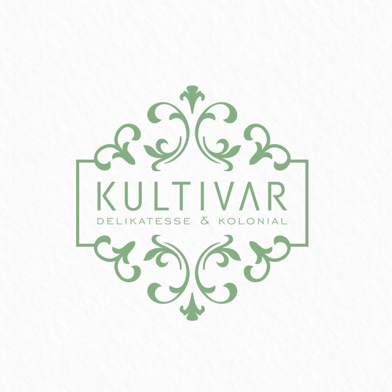 優(yōu)雅的餐飲標志logo-優(yōu)雅的熟食標志與裝飾設計