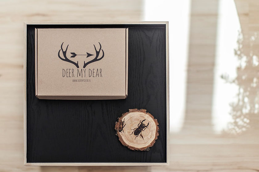 Deer My Dear 極簡主義包裝設計