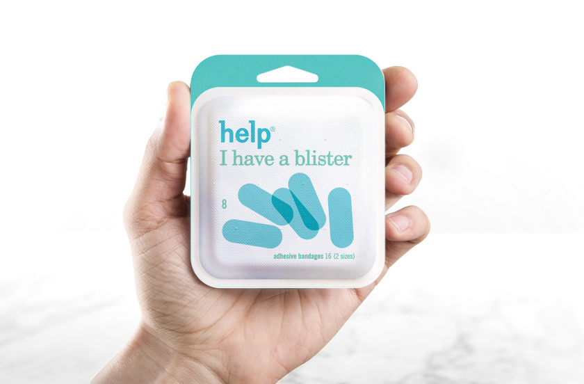 急救幫助醫療紙包包裝設計-上海藥品包裝設計公司