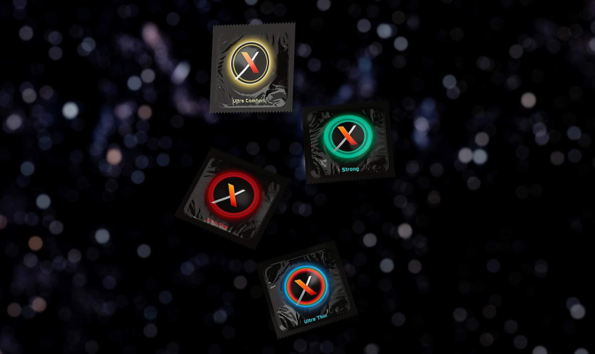 MAXUS安全套包裝設(shè)計“行星”元素