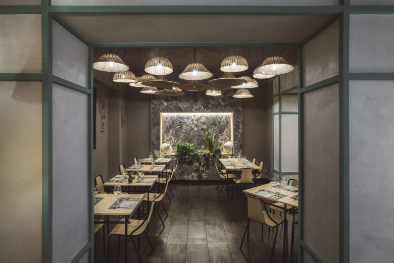 Dhabbu亞洲美食餐廳餐飲空間設計，突出亞洲元素