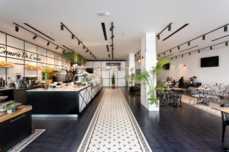 冰淇淋甜品連鎖店空間設計