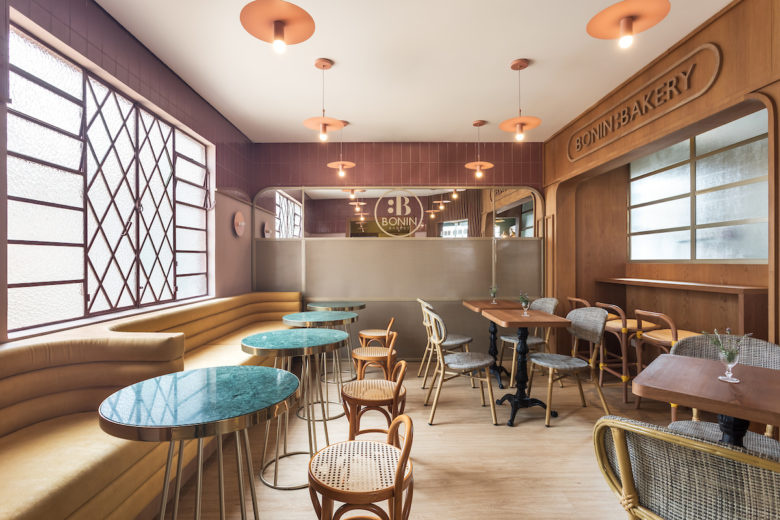 Bonin博寧面包店空間設(shè)計(jì)，自然奢華的藝術(shù)空間