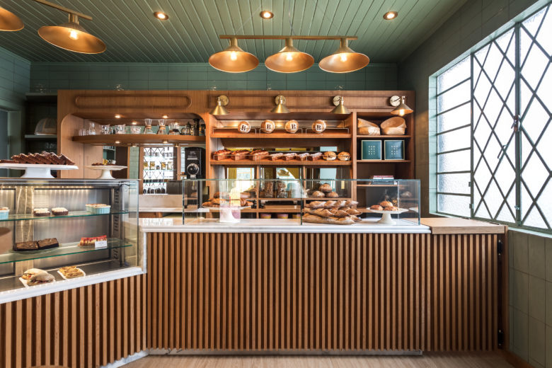 Bonin博寧面包店空間設(shè)計(jì)，自然奢華的藝術(shù)空間