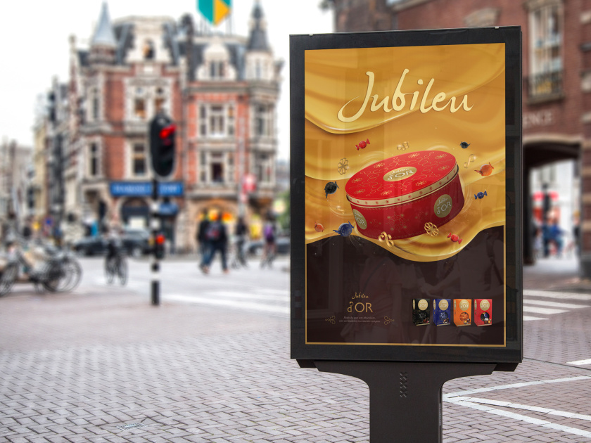 Jubileu巧克力包裝設計“50周年紀念版”