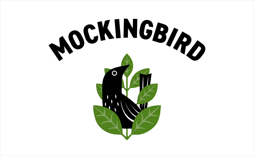 Mockingbird 知更鳥果汁logo設計