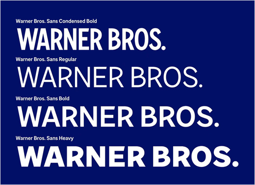 美國電影制片廠華納兄弟新logo設(shè)計(jì)，更明亮的藍(lán)色盾牌