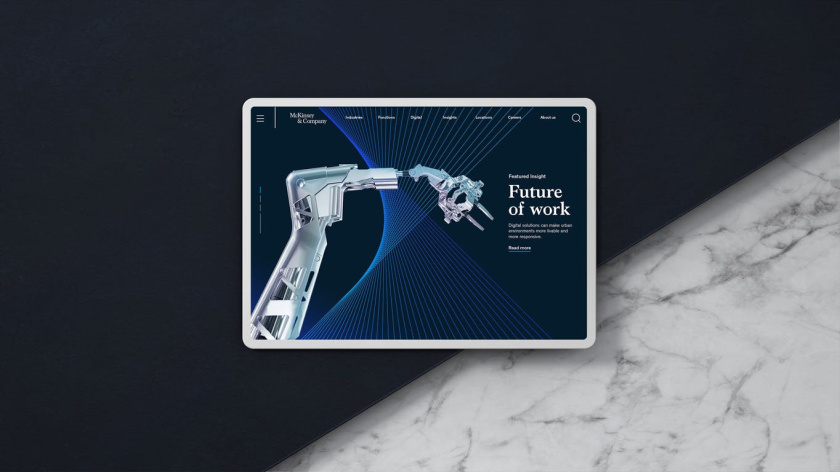 麥肯錫咨詢公司新企業形象vi設計，強調合作伙伴關系