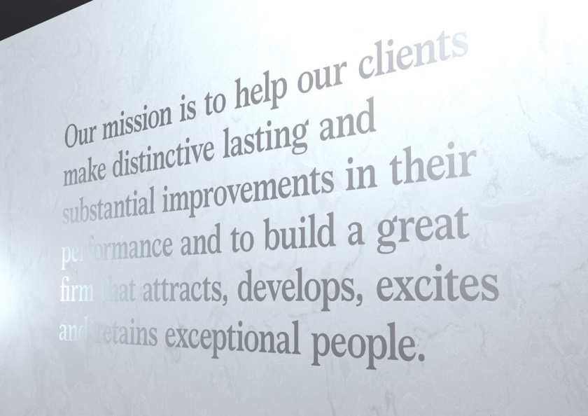 麥肯錫咨詢公司新企業形象vi設計，強調合作伙伴關系