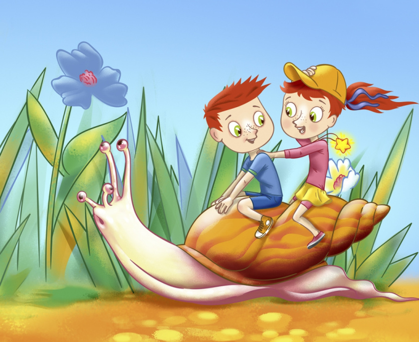 Ukhtyshek兒童休閑食品包裝設計，一起探索世界的男孩女孩插畫設計