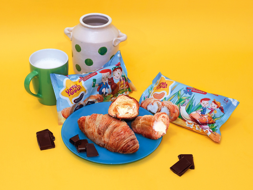 Ukhtyshek兒童休閑食品包裝設計，一起探索世界的男孩女孩插畫設計