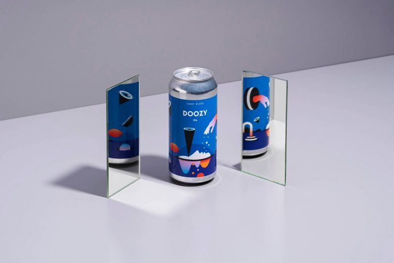 FUERST WIACEK啤酒包裝設(shè)計(jì)，每一個(gè)都是不同的插畫，不同的藝術(shù)品