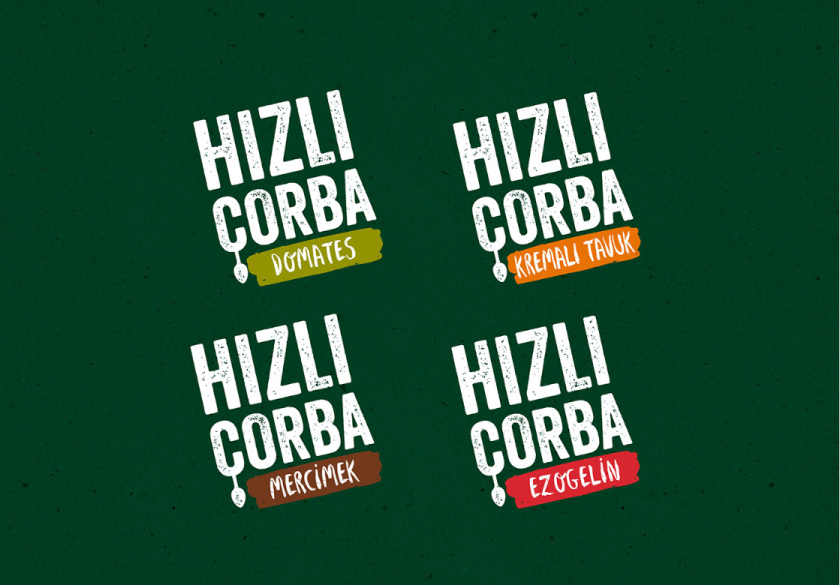 Bizim Mutfak 方便速食湯包裝設計