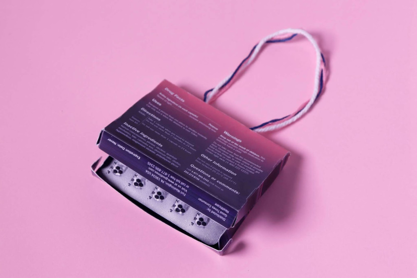 概念包裝：好時光隱形傳送藥品包裝設計