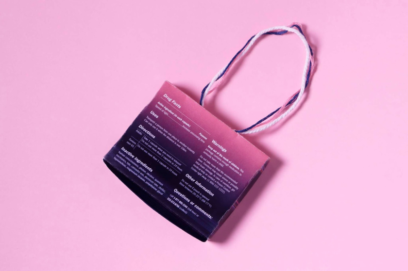 概念包裝：好時光隱形傳送藥品包裝設計