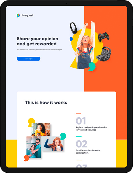 Nicequest 在線社區(qū)互聯(lián)網(wǎng)科技公司logo設(shè)計(jì)，螺旋田螺+熱點(diǎn)圖