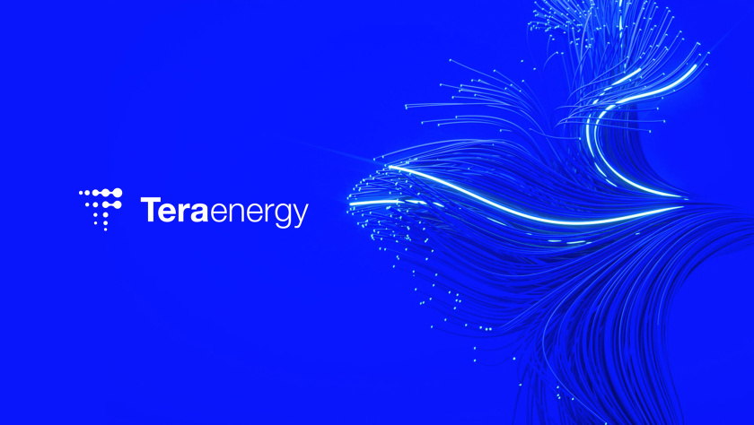 Tera Energy 能源咨詢公司logo設(shè)計(jì)vi設(shè)計(jì)，動(dòng)態(tài)圓點(diǎn)科技風(fēng)格