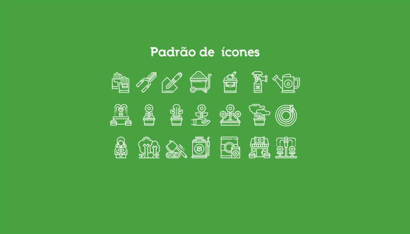 圣維德園藝鮮花綠植花園品牌形象vi視覺識別設(shè)計，多彩幾何圖形風(fēng)格