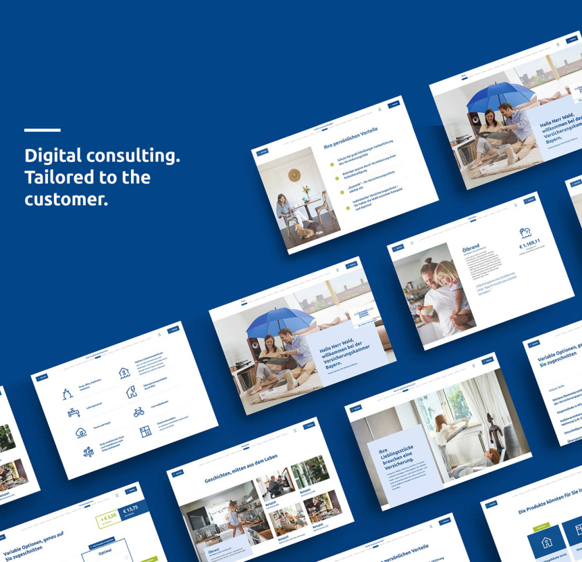 拜仁保險公司品牌vi視覺形象系統設計規范，靈活便于應用